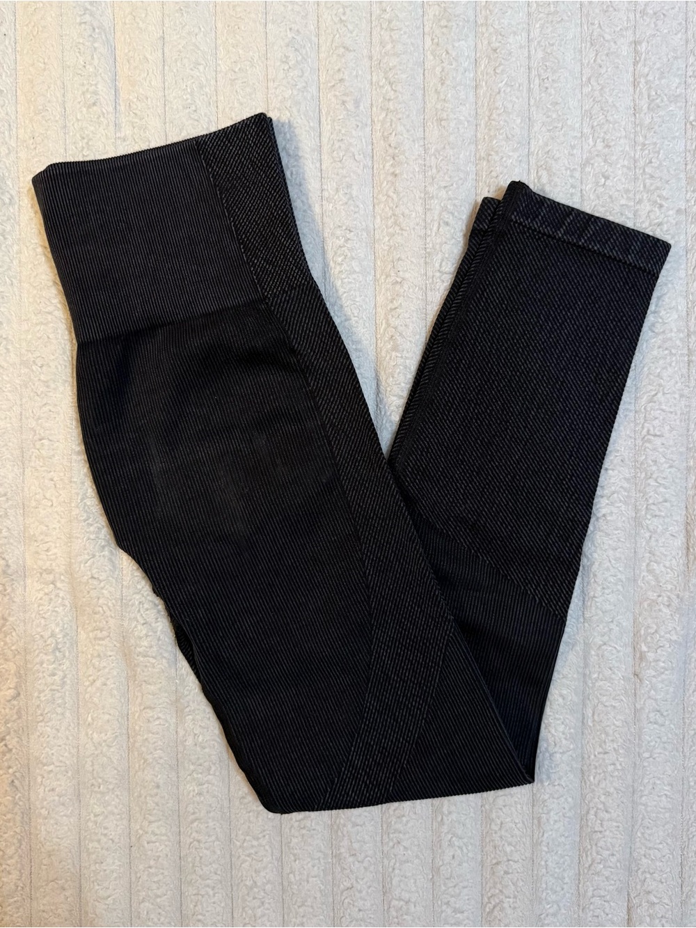 Black Ribbed JoyLab by Target Leggings Size Small